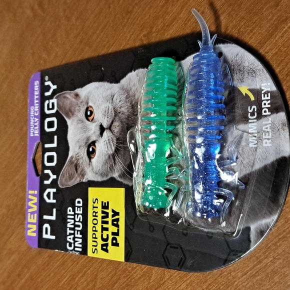 Cat playology catnip infused jelly critters/ BUNDLE ONLY 2or more items - Picture 1 of 4